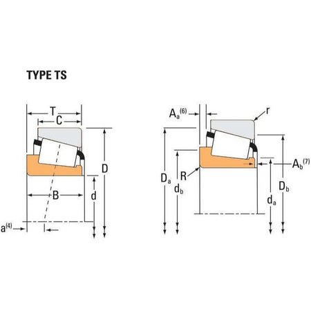 Fafnir Tapered Roller Bearing <4 OD, #557 557